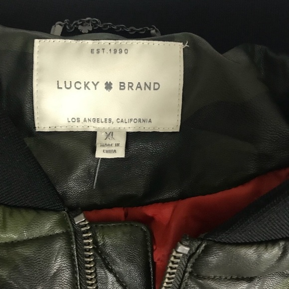 Lucky brand camouflage bomber - Picture 3 of 3